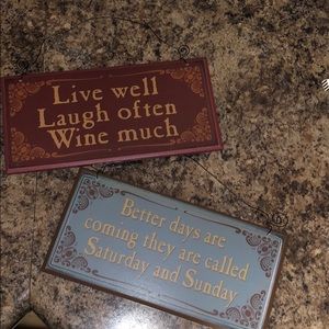 Hang up quotes for house